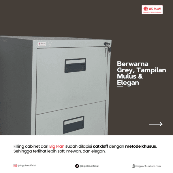 Lemari Cabinet 4 Laci soft