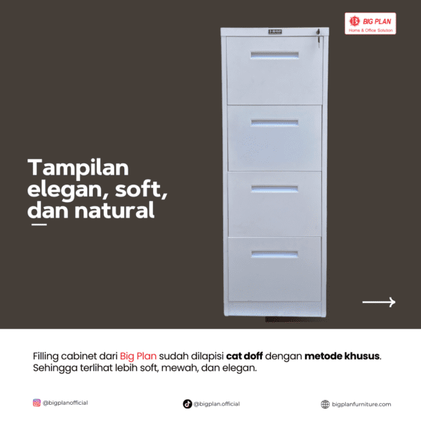 Filling Cabinet 4 laci soft
