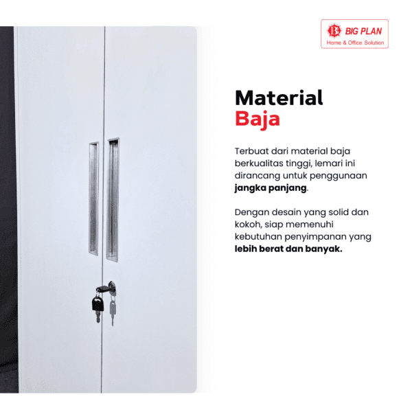 lemari arsip full besi Big plan baja