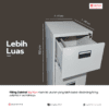 Lemari Cabinet 4 Laci luas