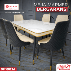 Set Meja Makan Mewah Marmer (BP.1882 M)