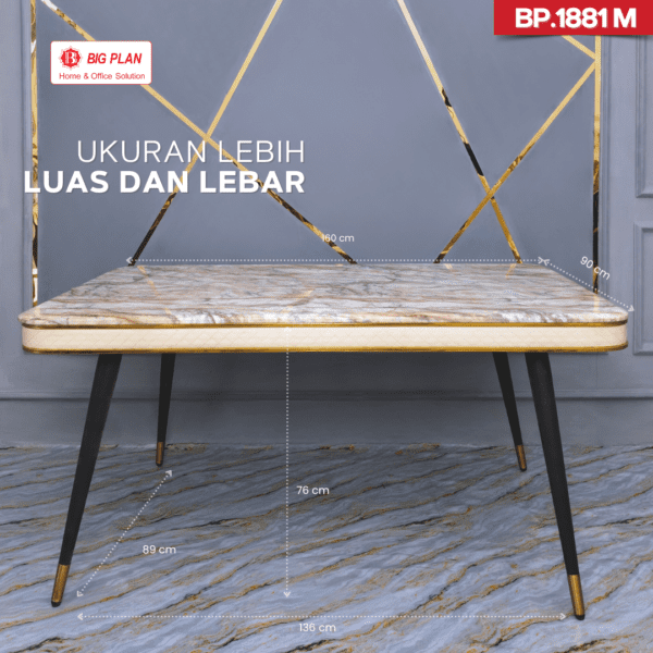 Meja marble