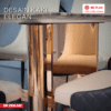 set meja marmer