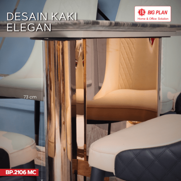 set meja marmer