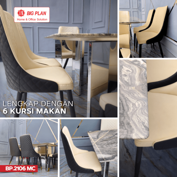 meja marmer asli
