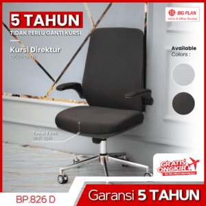 Kursi Kantor Premium Semi Direktur Roda (BP.826 D)