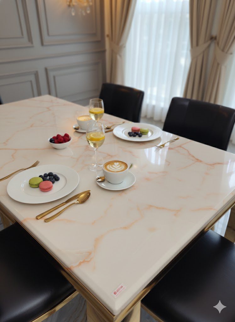 BP. 01 M Meja Makan Marmer