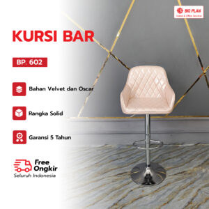 Kursi Bar Tinggi Velvet BP. 602 Velvet
